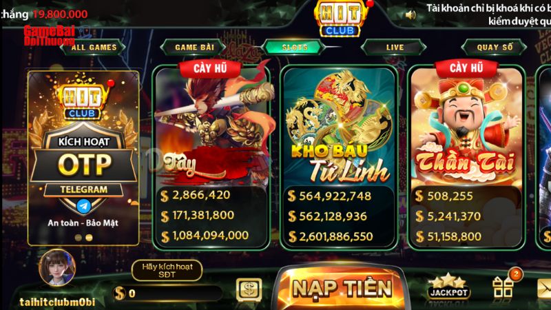 Cổng game sở hữu thư viện giải trí khủng